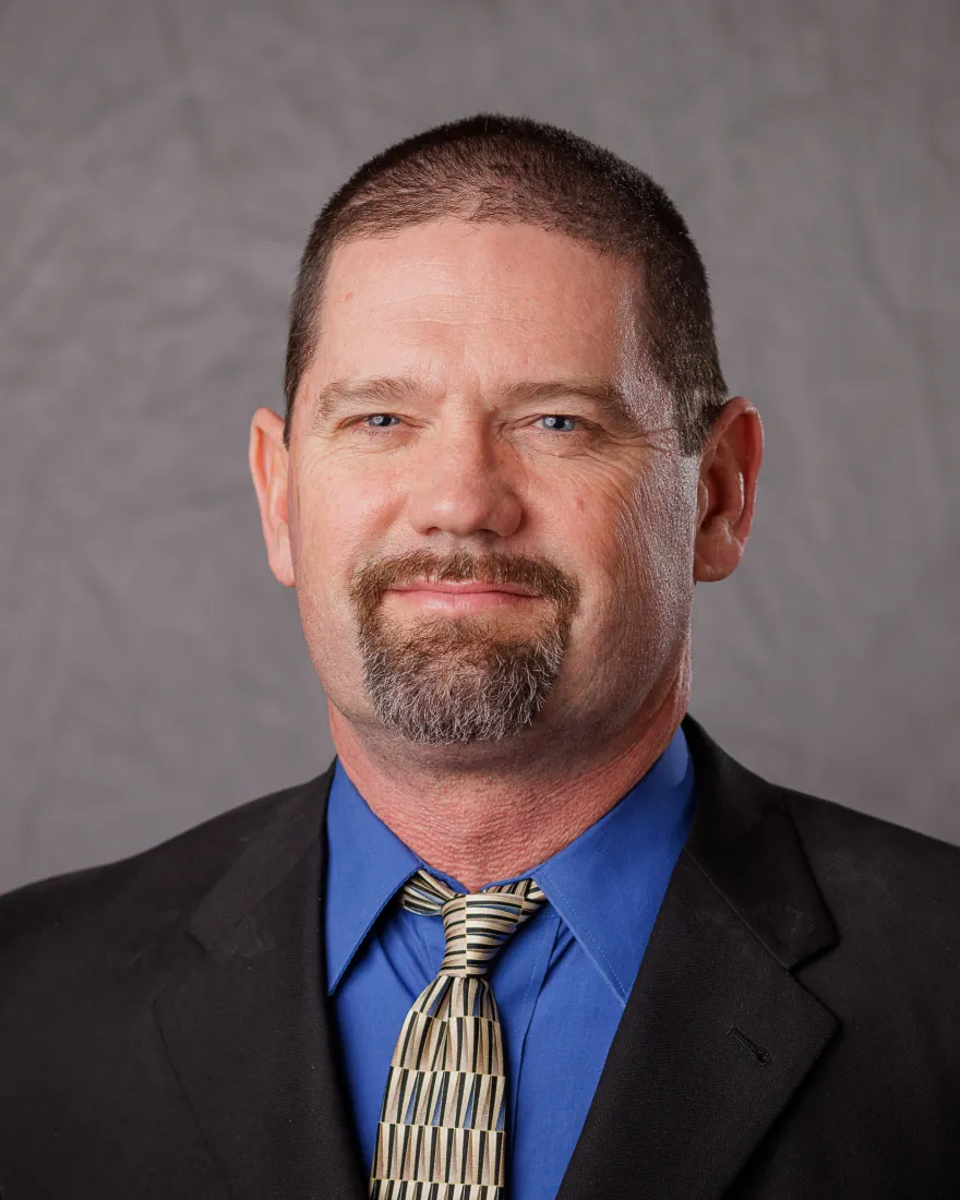 David in a suit and tie